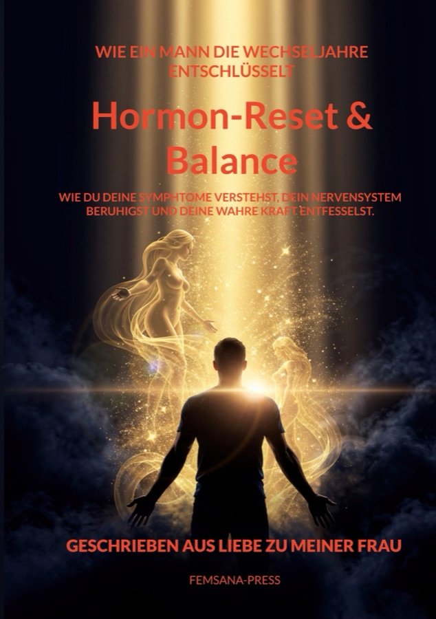 Buchcover: Hormon-Reset & Balance – Wie ein Mann die Wechseljahre entschlüsselt